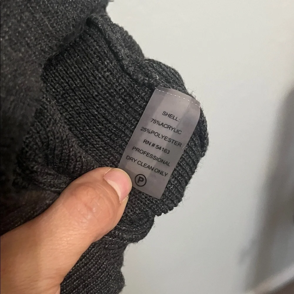 Calvin Klein Charcoal Mini Dress - Picture 5 of 6